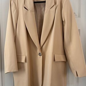 Gold/Tan Women's Blazer Excellent Condition.